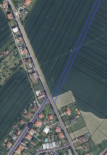 Prodej pozemku bydlení pozemek 3031 m², Lázeňská, Sadská