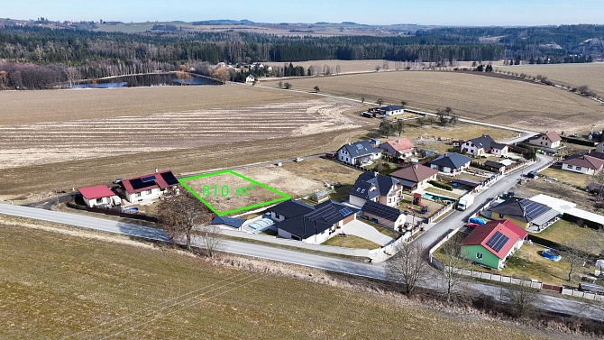 Prodej pozemku bydlení pozemek 810 m², Borotín,Tábor,Jihočeský kraj