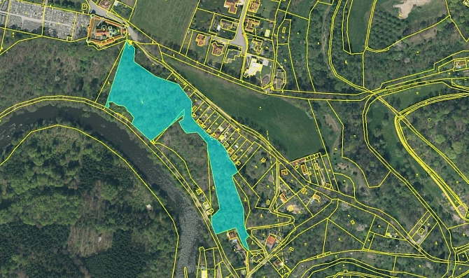 Prodej pozemku lesy pozemek 19600 m², Tábor,Tábor,Jihočeský kraj